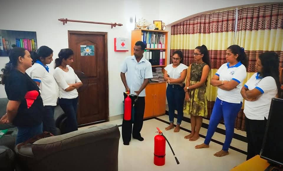 Fire Safety Training for Upulmee Staff&nbsp;2018
