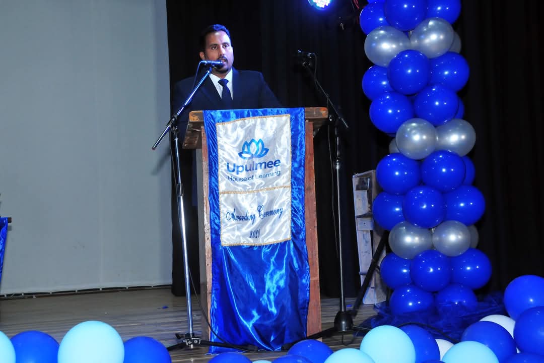 Welcoming Guests at the Upulumee Awarding Ceremony&nbsp;2020